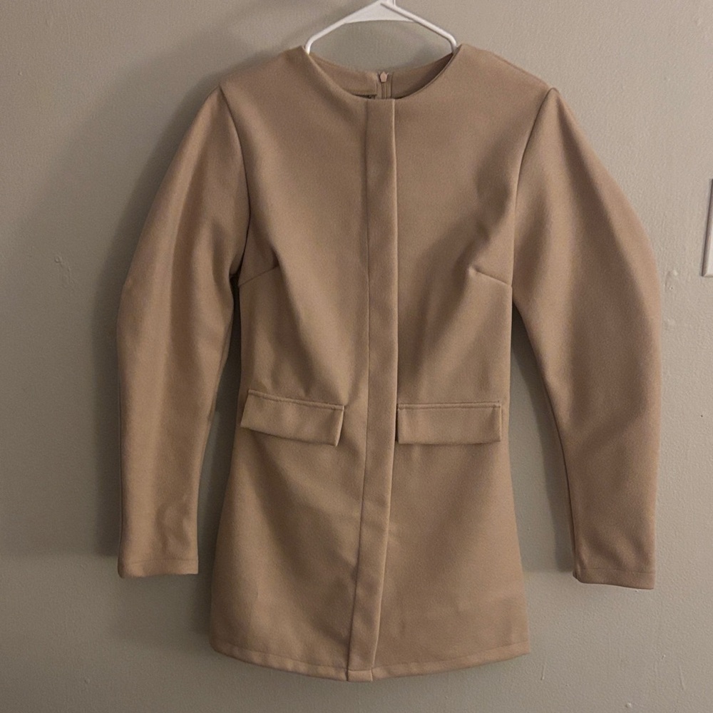 Chic Tan Blazer